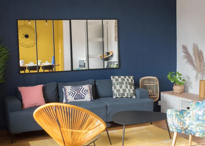 Bleu Toucan - 700m - Parking Apartamento Saint-Nazaire (Loire-Atlantique)